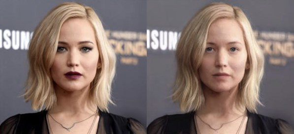 Ünlülere şok makyaj silen uygulama çıktı - Resim: 1