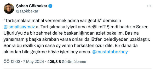 Bursa belediyesinde yeğeni ve baldızını atayan Mustafa Bozbey'den olay açıklamalar - Resim: 3