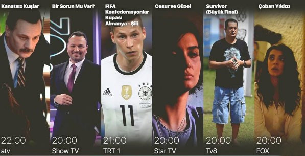 22 Haziran 2017 reyting sonuçları Survivor finali mi Cesur ve Güzel finali mi? - Resim: 1