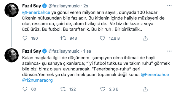 Fenerbahçe yenildi Fazıl Say çılgına döndü: Adam gibi teknik direktör lazım - Resim: 3