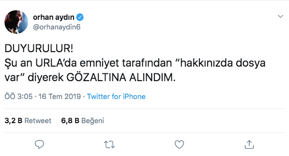 Gözaltına alınan Orhan Aydın serbest bırakıldı! Sebebi Esra Elönü çıktı - Resim: 2