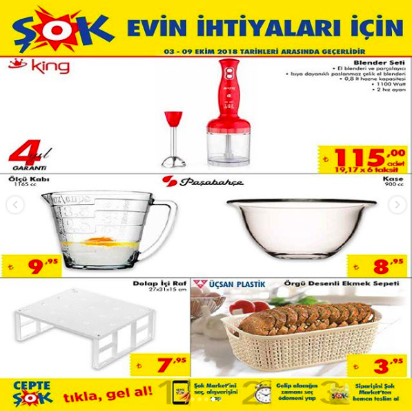 ŞOK aktüel 3 Ekim katalog ürün detaylı fiyat incelemesi  - Resim: 3