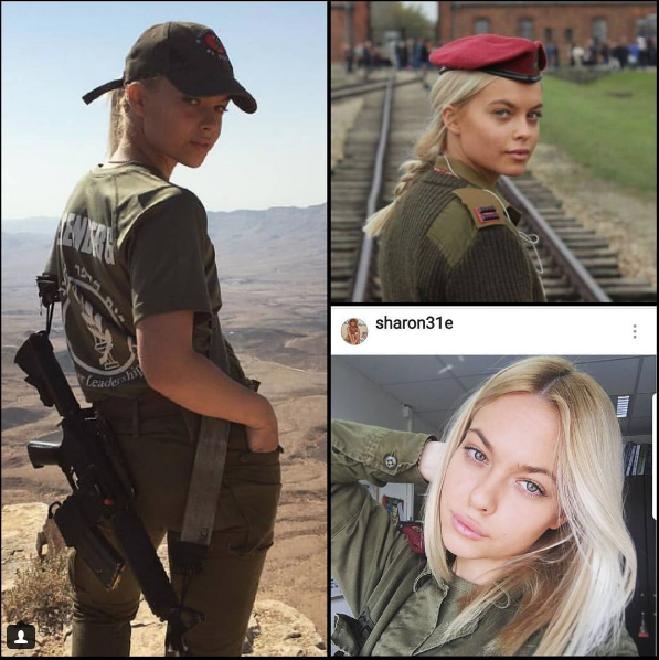 İsrail'in kadın askerleri güzellikleriyle rekor kırdı! - Resim: 1