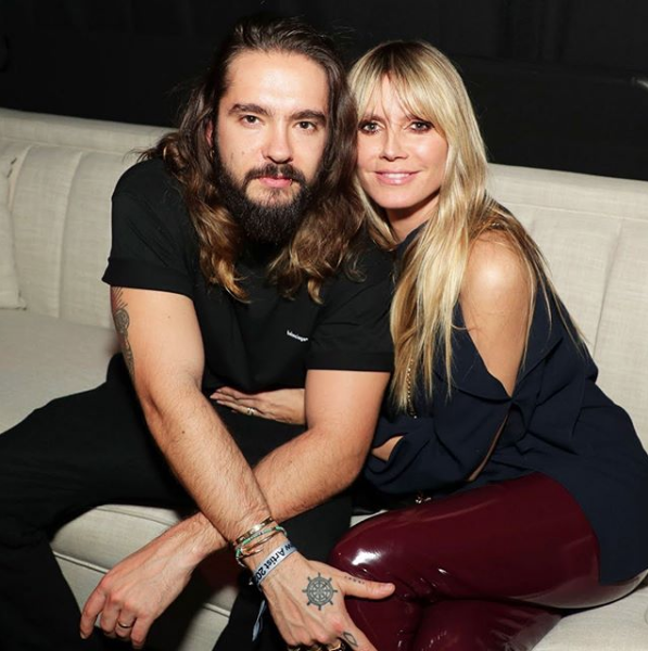 Heidi Klum ve Tom Kaulitz karantinada camdan öpüşmeleri olay oldu - Resim: 1