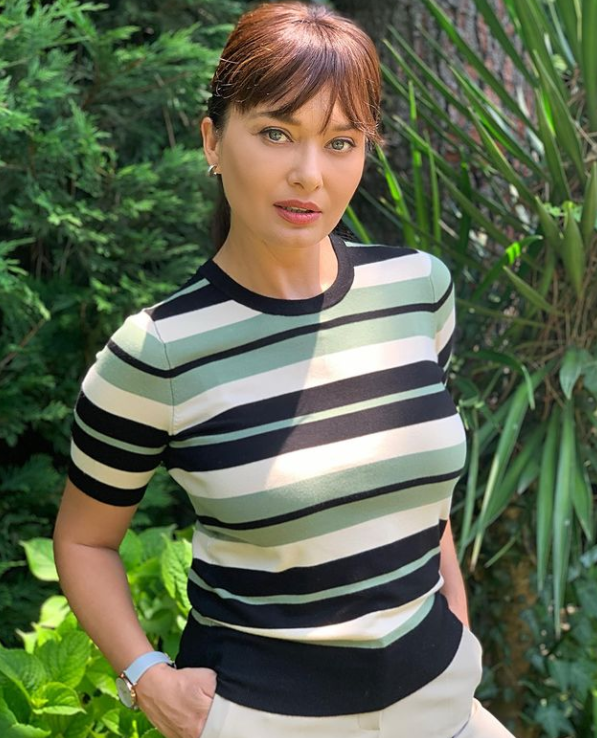 Nurgül Yeşilçay'ın 45. yaş pozu sosyal medyada beğeni yağmuruna tutuldu - Resim: 1