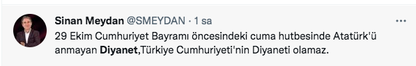 Diyanet unuttu mu acaba ne Atatürk var Cumhuriyet! Ali Erbaş ne diyecek merak konusu - Resim: 1