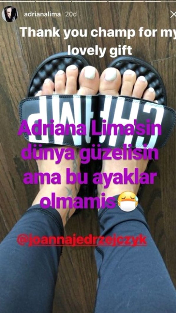 Adriana Lima'nın ayakları hüsrana uğrattı! - Resim: 2