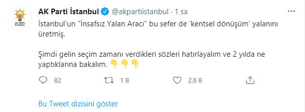 İmamoğlu'nun açıklaması tepki çekti, AK Parti'den cevap geldi - Resim: 0