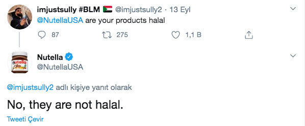 Nutella'nın 'helal değiliz' yanıtı olay oldu ikinci açıklamasında bakın ne dedi! - Resim: 0