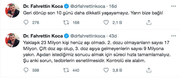 Sağlık Bakanı Fahrettin Koca uyardı: Son 10 günü daha dikkatli yaşayamayız - Resim: 0