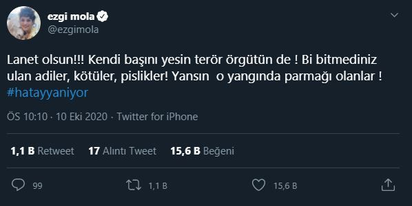 TRT 1 Masumlar Apartmanı'nın Safiye'si Ezgi Mola ateş püskürdü: Bir bitmediniz ulan adiler... - Resim: 4