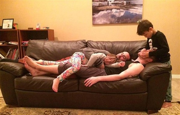 Hamile olan babaya bakın bu yaz doğum yapacak - Resim: 4