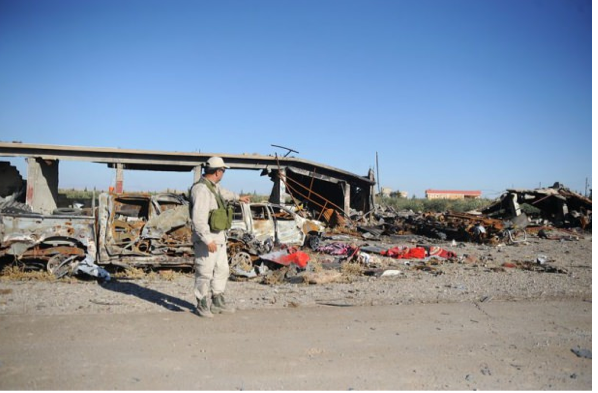 IŞİD'den geriye kalan harabe şehir Zummar... - Resim: 1