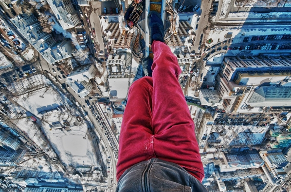 Yükseklik korkusu olan bakmasın... - Resim: 1