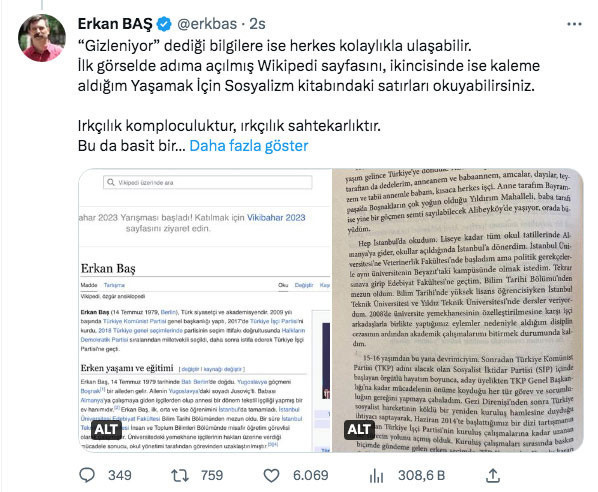 BBP lideri Mustafa Destici'nin 'gerçek soyadın Jusoviç' dediği TİP lideri Erkan Baş'tan yanıt - Resim: 0