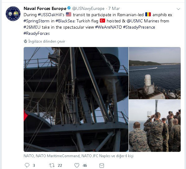 ABD askerleri Çanakkale'den geçerken dürbünle orayı izledi  - Resim: 2