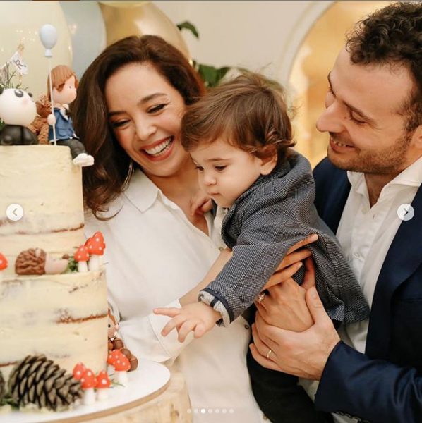 Azra Akın ve Atakan Koru'nun mutlu günleri bebekleri Demir 1 yaşına bastı - Resim: 4