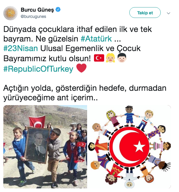 Ünlü isimlerden 23 Nisan mesajları! Duygularını böyle paylaştılar - Resim: 1