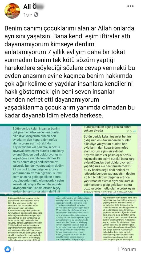 Bursa'da eşi 3 çocuğuyla evi terk etti Sevgililer Günü'nde barışmayınca intihar etti - Resim: 1