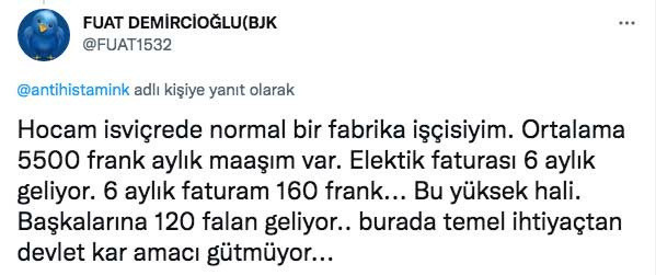 İsviçre'de yaşayan gurbetçi 6 aylık elektrik faturasını paylaştı sosyal medya bunu konuştu - Resim: 0