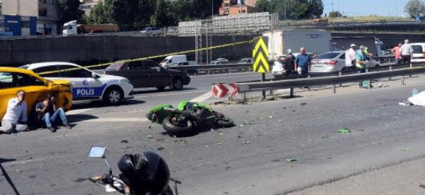 TEM'de korkunç kaza olay yerine gelen kahroldu - Resim: 4