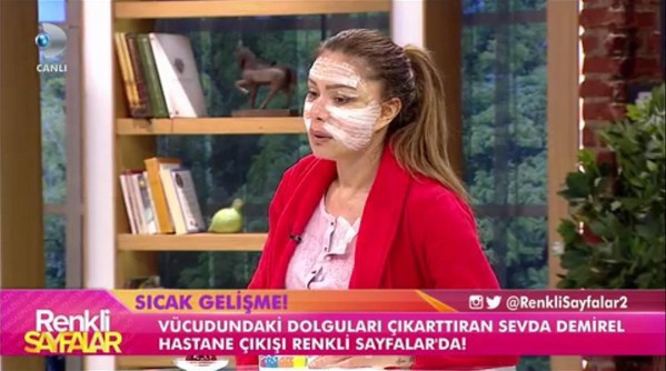 Sevda Demirel perişan halde ekrana pijamayla çıktı ve... - Resim: 1