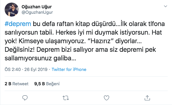 İstanbul depremle sallandı Demet Akalın kızına koşup tweet attı! Ünlülerin deprem yorumları - Resim: 4