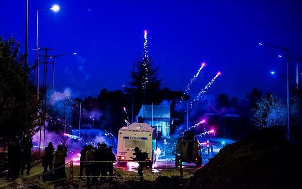ODTÜ'de protestoculara polis müdahalesi - Resim: 4