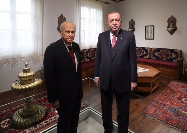 Erdoğan ile Bahçeli Demokrasi ve Özgürlükler Adası'nı gezdi - Resim: 3