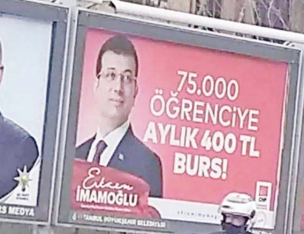 İmamoğlu'nun açıklaması tartışma yarattı! Ne oldu da 75 bin sözü verilen burs 33.767’ye indi? - Resim: 0