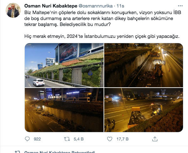 İBB'nin gece yarısı operasyonuna AK Parti İstanbul İl Başkanı Kabaktepe'den tepki - Resim: 0