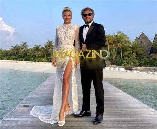 Ivana Sert ve Sezer Dermenci Maldivler'de evlendi! - Resim: 4