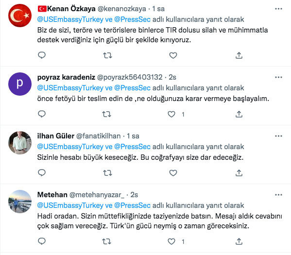 İstiklal Caddesi saldırısı sonrası ABD'nin taziye paylaşımının altına yorum yağdı itiniz emin ellerde - Resim: 2