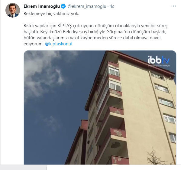 Ekrem İmamoğlu'ndan vatandaşlara çağrı: Vakit kaybetmeden sürece dahil olun - Resim: 0