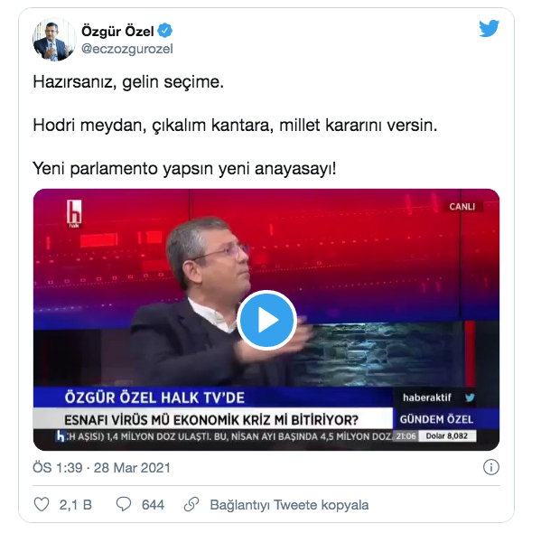 CHP'li Özgür Özel'den erken seçim resti: Hazırsanız gelin seçime, hodri meydan - Resim: 0