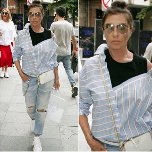 75 yaşında demezsiniz! Nebahat Çehre bu haliyle olay yarattı - Resim: 3