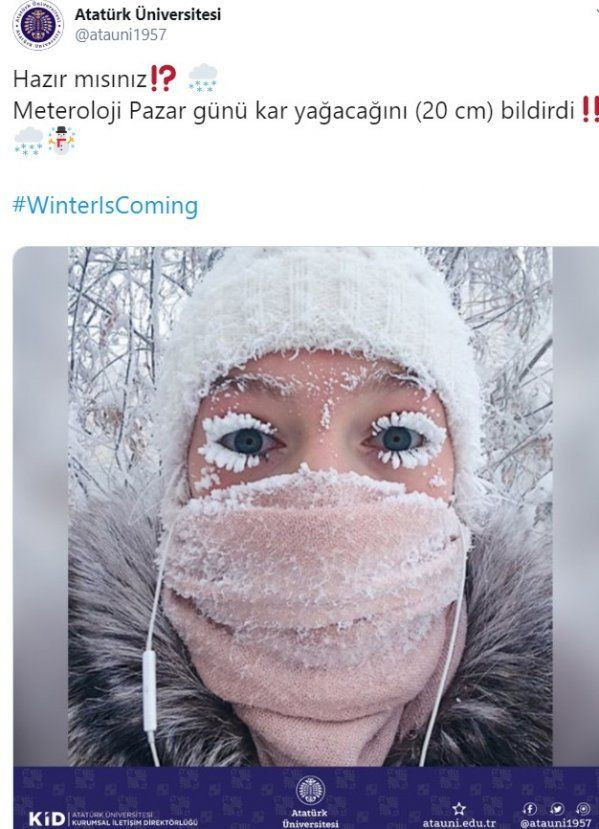 Meteoroloji'den Erzurum'a uyarı geldi! Kar 20 CM'yi bulacak - Resim: 4