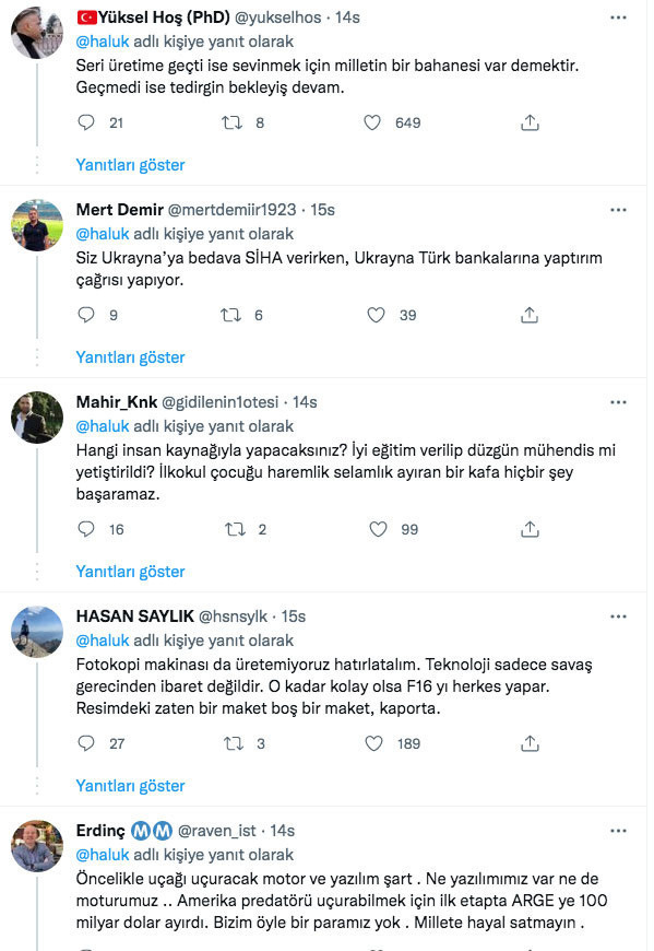 Yerli ve milli savaş uçağı Kızılelma'yı paylaşan Haluk Bayraktar'a 'abartmayın' denildi - Resim: 2
