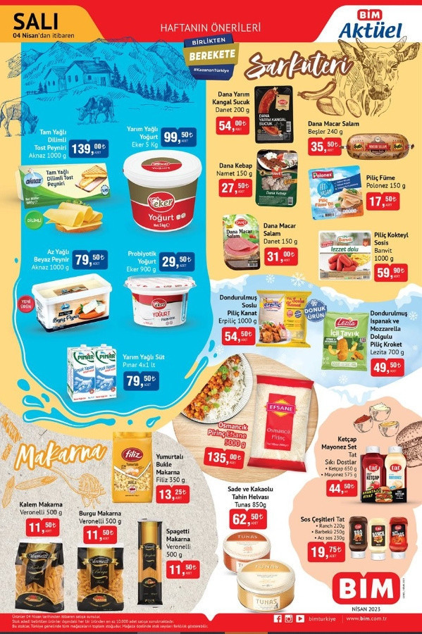 BİM 7 Nisan 2023 aktüel ürünler kataloğu! BİM'de bu cuma hangi indirimli ürünler var? - Resim: 0