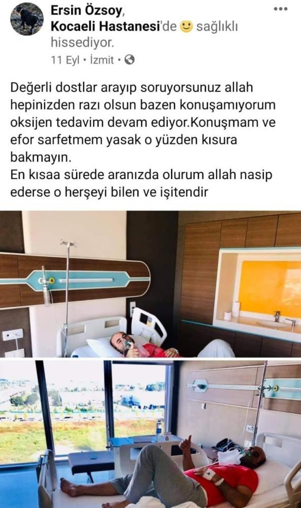 Kocaeli'de aşı olmayınca covid-19'dan öldü! Son paylaşımı bakın ne oldu - Resim: 0