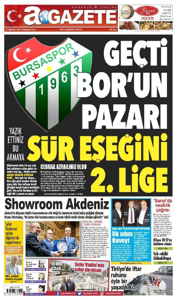 Bursa küme düştü tepkiler çığ gibi: Geçti Bor’un Pazarı, Sür Eşeğini 2’nci Lig’e - Resim: 3