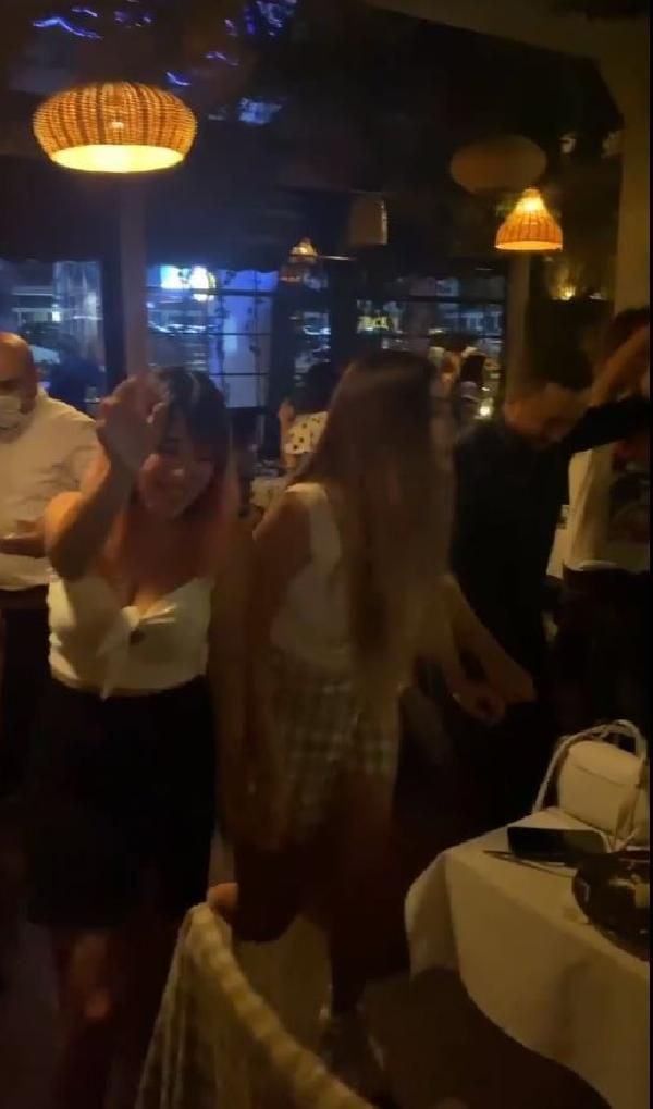 Şişli'de dansözlü korona eğlencesi yapıp sosyal medyada paylaştılar - Resim: 1