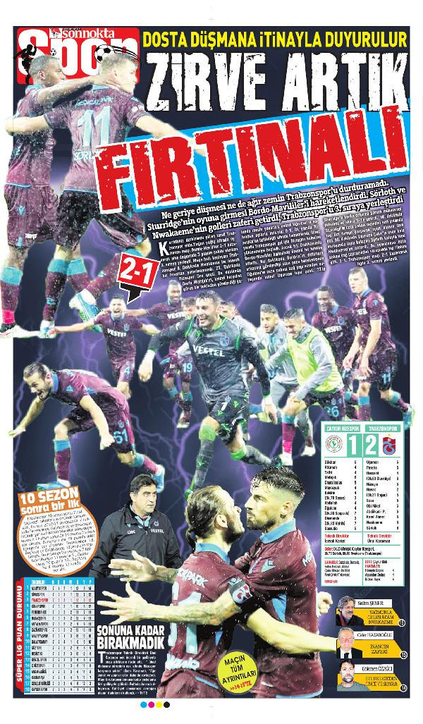 Son 6 sezonun en iyi Trabzonspor'u - Resim: 0