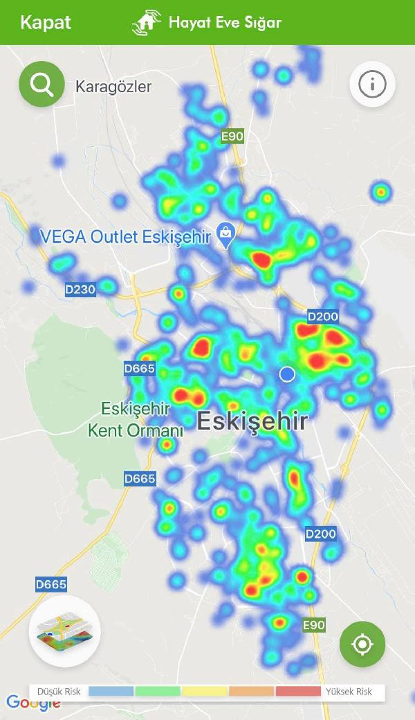 Sokak kısıtlaması işe yaradı! Eskişehir'de günlük vaka sayısında 5 kat düşüş - Resim: 0