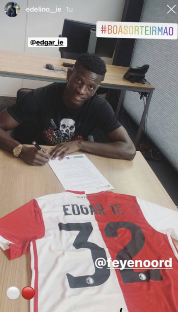 Trabzonspor yeni transferi Edgar'ı açıkladı Feyenoord'a kiraladı - Resim: 0