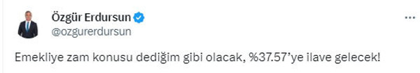 SGK uzmanı Özgür Erdursun'dan çok iddialı emekli zammı sözleri: "Dediğim gibi olacak" - Resim: 0