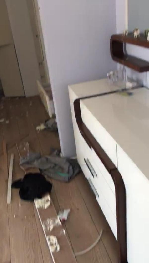 Saç kurutma makinesini çalıştırdı, patlamada bu hale geldi - Resim: 3