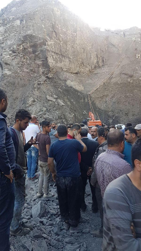 Şırnak'ta maden ocağında göçük olay yerinden ilk görüntüler - Resim: 1