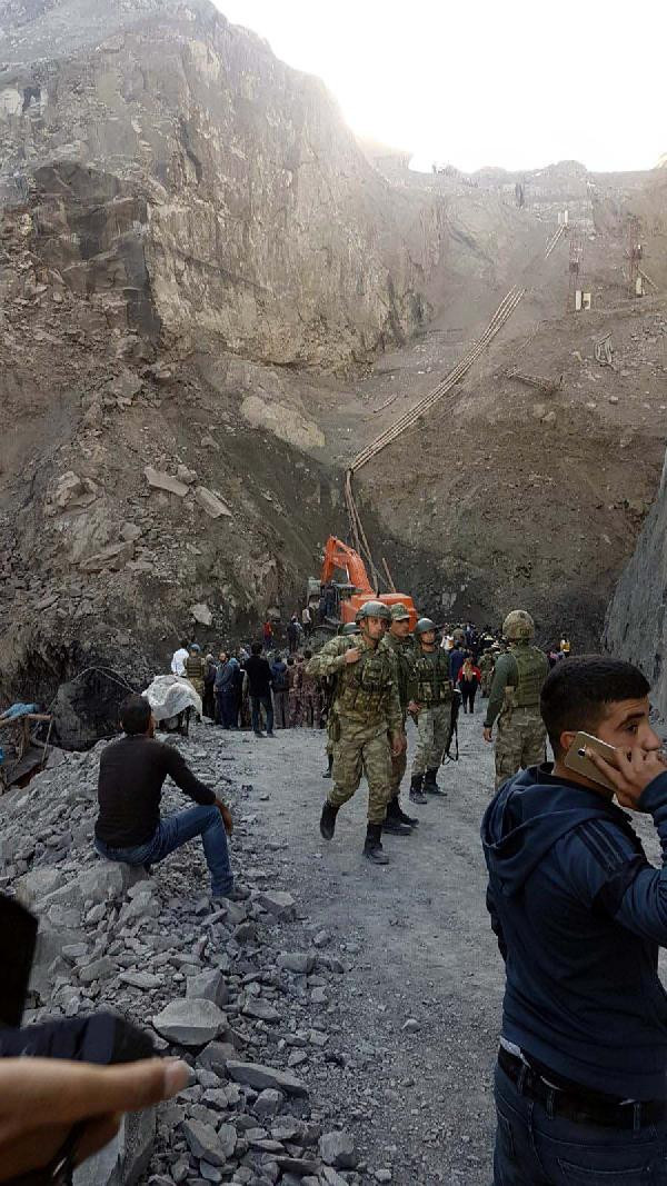 Şırnak'ta maden ocağında göçük olay yerinden ilk görüntüler - Resim: 4