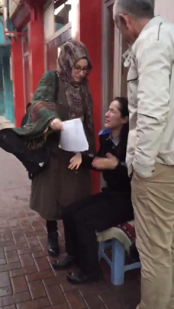 Konya'da dehşet anları! Yüzünü tutup çığlık attı - Resim: 1